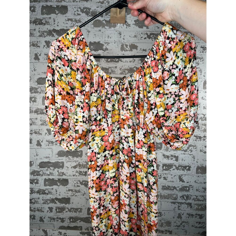 Billabong | women floral wide neck dress